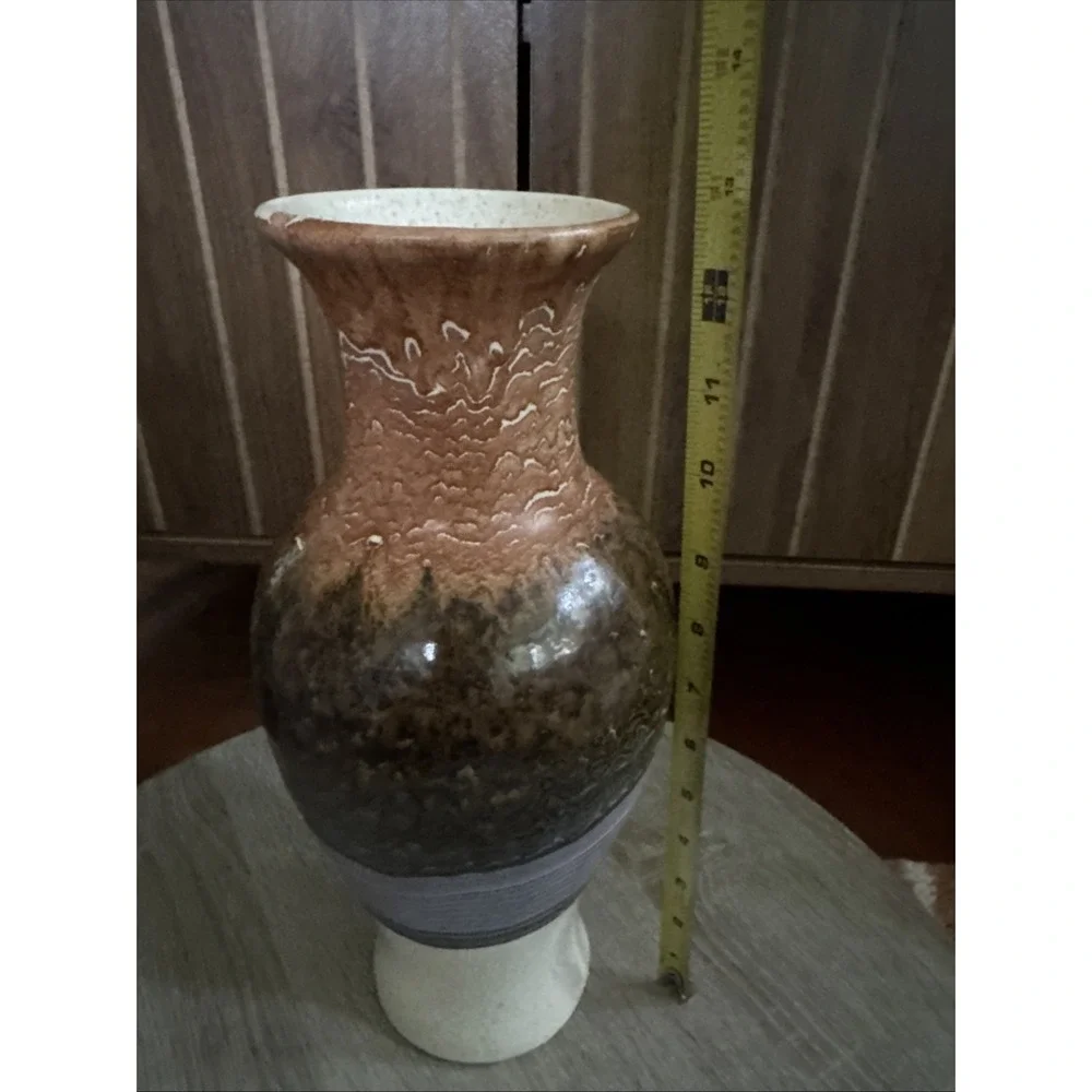 Royal Haeger Vase USA Brown Purple